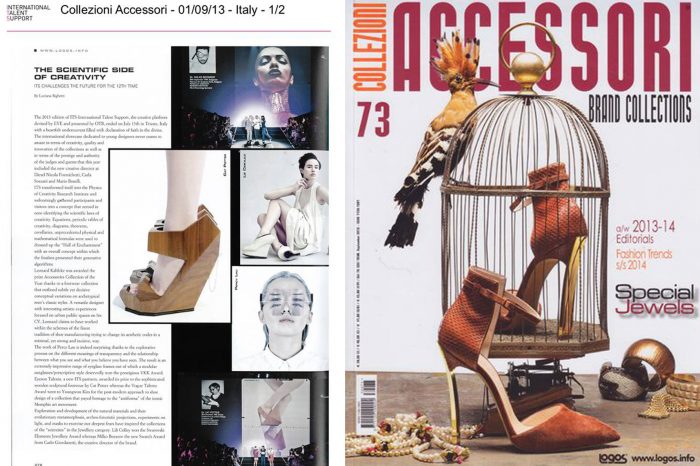 COLLEZIONI ACCESSORI aw13-14 ITS, Liz Ciokajlo