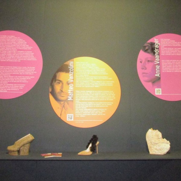 Liz Ciokajlo footwear - Visitors & Natives exhibition, Italy