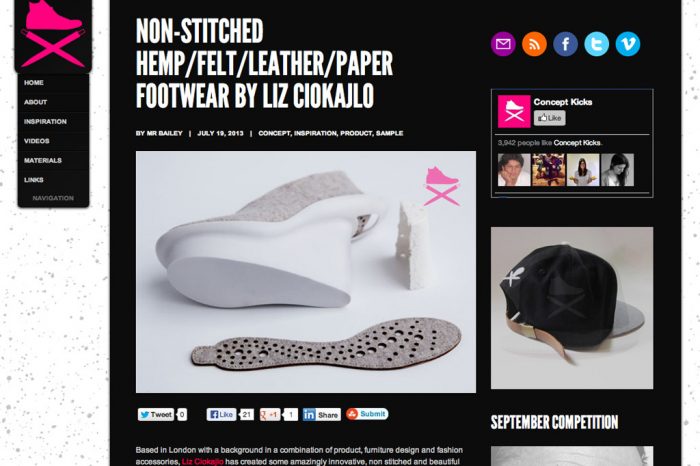 Concept Kicks feature on Liz Ciokajlo