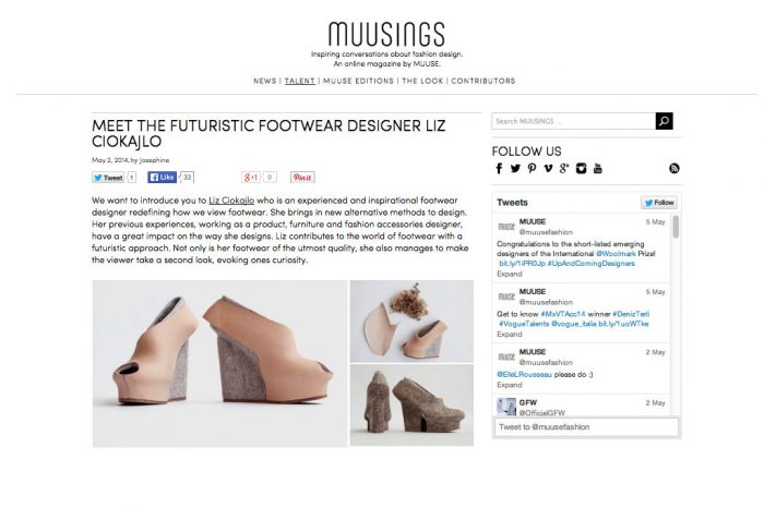 MUUSINGS, Liz Ciokajlo