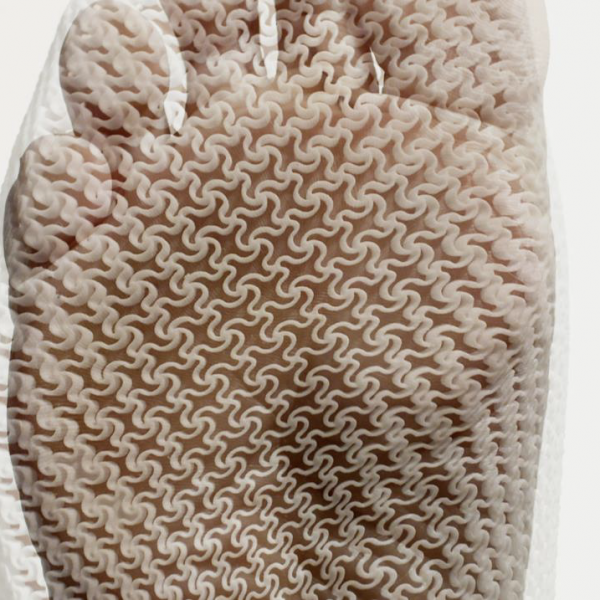 skin and skin structure 3D printed sock skin and skin structure 3D printed sock